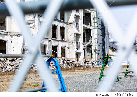 解体工事現場 解体工事現場 76877366