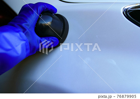 ワックスグリップによるワックスの塗り込み 76879905