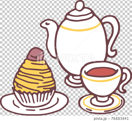 Montblanc and tea set 76883841