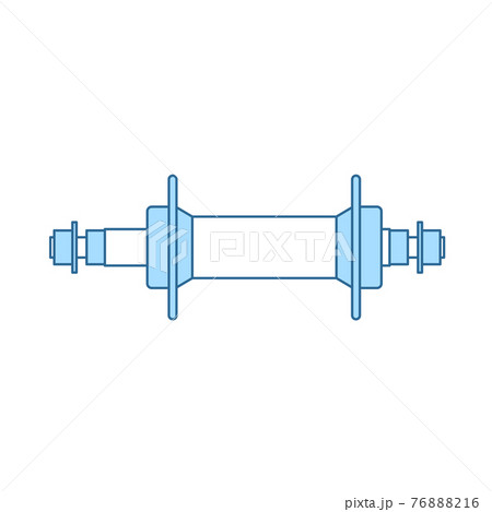 Bike Hub Icon 76888216