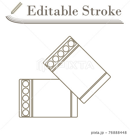 Business Cufflink Icon 76888448