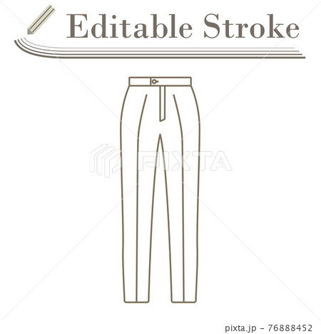 Business Trousers Icon 76888452