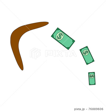 Cashback Boomerang Icon Cashback Boomerang Icon 76889606