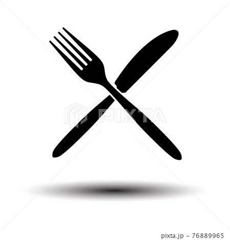 Fork And Knife Icon 76889965