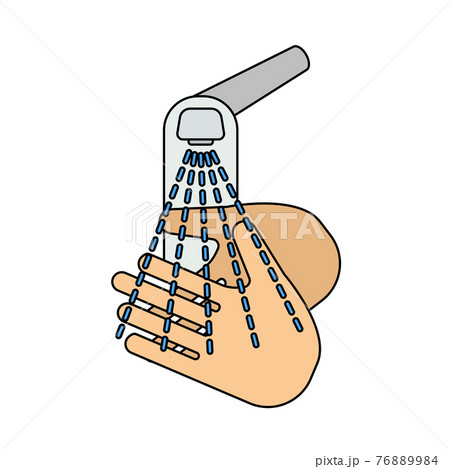 Hand Washing Icon 76889984
