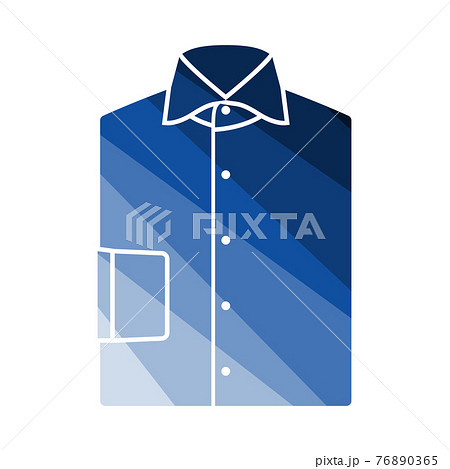 Folded Shirt Icon Folded Shirt Icon 76890365