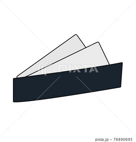 Business Handkerchief Icon 76890695