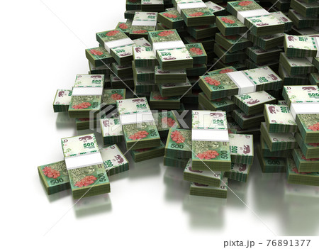 Stack of Argentina Pesos 76891377