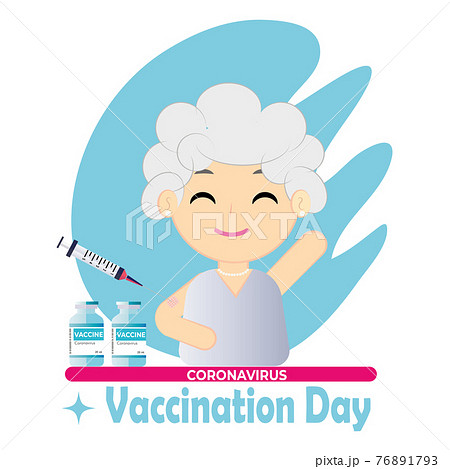 Vaccination day illustration 76891793