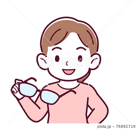 メガネを取った人 メガネを取った人 76892719