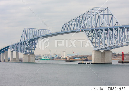 東京湾ゲートブリッジの全景 (江東区・東京) 東京湾ゲートブリッジの全景 (江東区・東京) 76894975