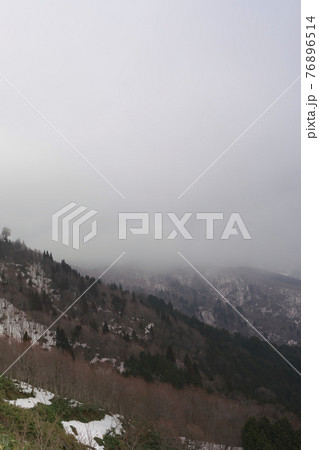 《岡山県》冬の季節、高清水トレイルの風景 《岡山県》冬の季節、高清水トレイルの風景 76896514