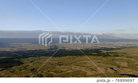 阿蘇米塚の空撮 阿蘇米塚の空撮 76899697