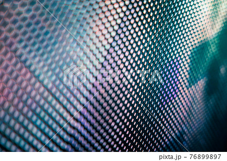 CloseUp LED blurred screen. LED soft focus background. abstract background ideal for design. 76899897