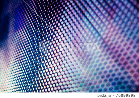 CloseUp LED blurred screen. LED soft focus background. abstract background ideal for design. 76899898