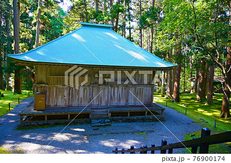 平泉寺白山神社　拝殿　勝山市 76900174