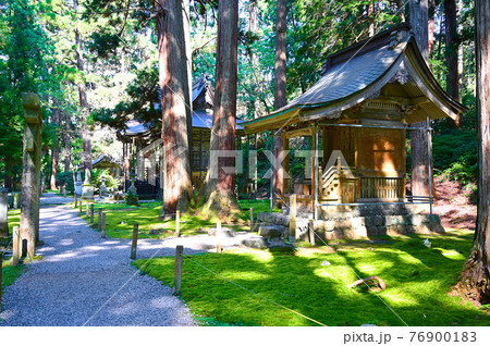 平泉寺白山神社　本社　越南知社　別山社 76900183