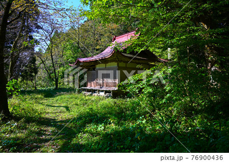 平泉寺白山神社　南谷発掘地　謀反岩　勝山市 76900436