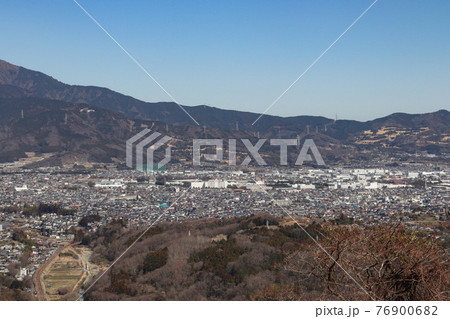 秦野市渋沢の街並み（神奈川県） 76900682