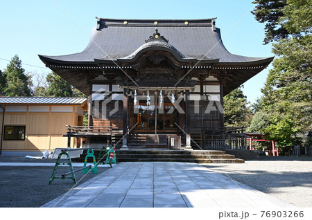 篠座神社 拝殿 大野市 篠座神社 拝殿 大野市 76903266