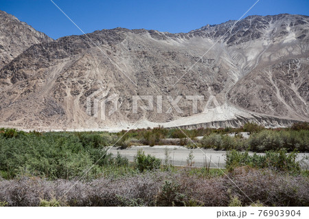 Mountain in Nubra Valley, Ladakh, India 76903904
