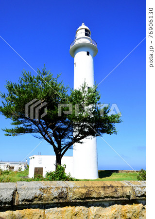 岩手県の重茂半島線、魹ヶ崎の風景 76906130