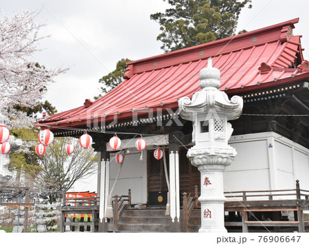 栃木県宇都宮市 雀宮神社 の写真素材