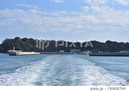 さようなら田代島　仁斗田港 76908704