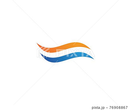 Water wave Logo Template 76908867