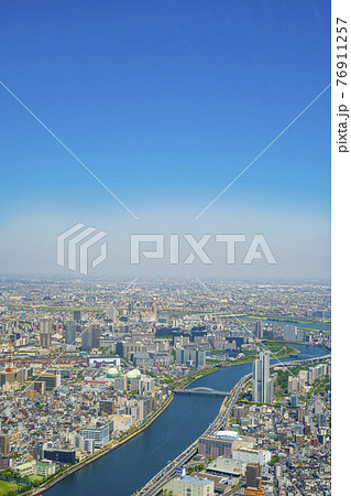 東京都市風景 東京都市風景 76911257