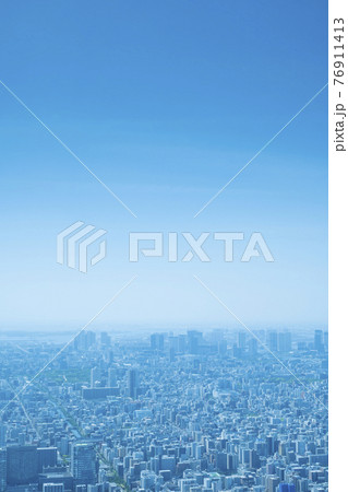 東京都市風景 76911413