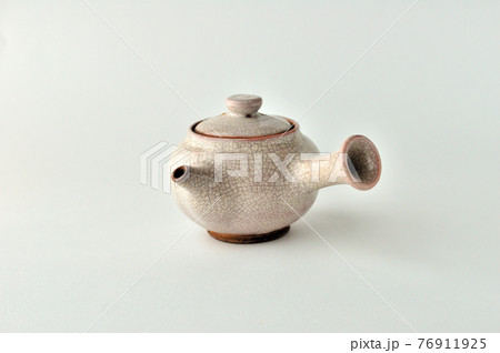 萩焼の煎茶の急須 76911925