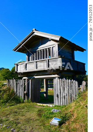 鳥越城本丸門 白山市鳥越 鳥越城本丸門 白山市鳥越 76912053
