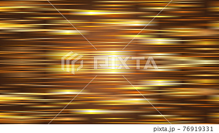 金色に輝くメタルな光の明るいラインの背景イラストのイラスト素材