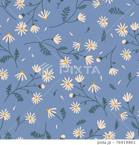 Seamless pattern with meadow flowers Seamless pattern with meadow flowers 76919861