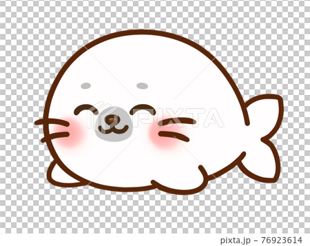アザラシのイラスト素材5 76923614