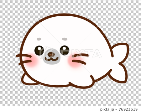 アザラシのイラスト素材 アザラシのイラスト素材 76923619