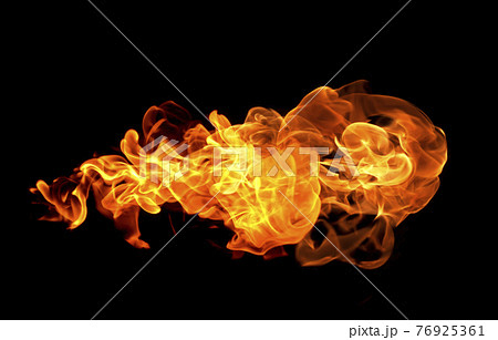 Flame heat fire abstract background Flame heat fire abstract background 76925361
