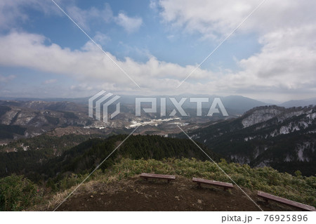 《岡山県》冬の季節、高清水トレイルの風景 《岡山県》冬の季節、高清水トレイルの風景 76925896