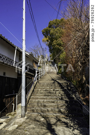 八幡神社 参道 岡山県倉敷市 八幡神社 参道 岡山県倉敷市 76926262
