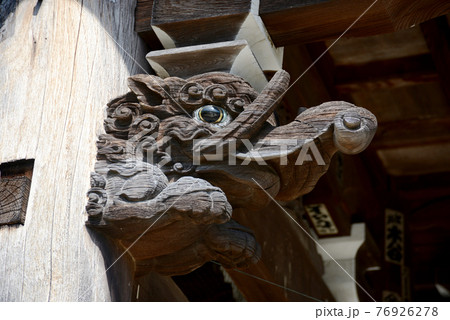 粉河寺 中門の彫物 和歌山県紀の川市 粉河寺 中門の彫物 和歌山県紀の川市 76926278