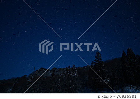 砥峰高原の星空 76926581