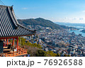 広島県 千光寺からみる尾道市内の街並み 76926588