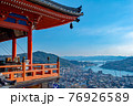 広島県 千光寺からみる尾道市内の街並み 76926589