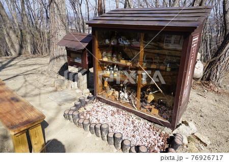 群馬県富岡市 西上州神成山九連峰ハイキングコースにあるミニ自然博物館 群馬県富岡市 西上州神成山九連峰ハイキングコースにあるミニ自然博物館 76926717