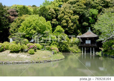 根来寺 聖天池と聖天堂 和歌山県岩出市 根来寺 聖天池と聖天堂 和歌山県岩出市 76928164