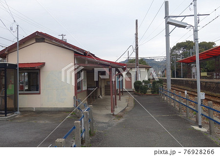 名鉄 蒲郡線 東幡豆駅構内 名鉄 蒲郡線 東幡豆駅構内 76928266