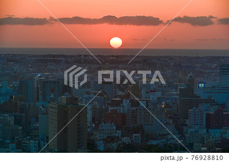 卯辰山の夕景 卯辰山の夕景 76928810