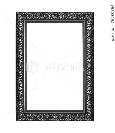 Picture frame on white background 76930864