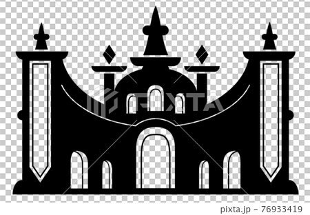 宮殿のイラスト 宮殿のイラスト 76933419